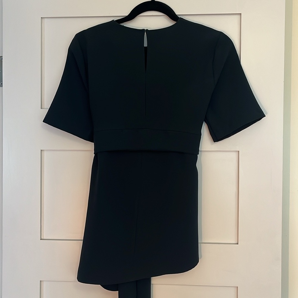 Zara Asymmetrical Hem Tie Front Too - Picture 4 of 4